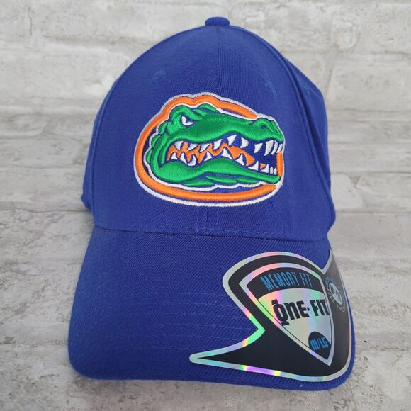 Top of the World One Fit University of Florida Gator Hat Fitted Size M/LG Blue - Picture 11 of 11